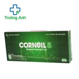 Corneil-5 - Thuốc điều trị tăng huyết áp và đau thắt ngực hiệu quả của Davipharm