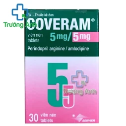 Coversyl Plus Arginine 5mg/1.25mg - Thuốc điều trị tăng huyết áp nguyên phát