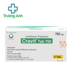 Cravit Tab 250mg - Thuốc điều trị nhiễm trùng hiệu quả của Daiichi Sankyo