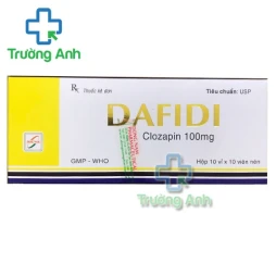 Dafidi 100 - Thuốc điều trị tâm thần phân liệt kháng trị hiệu quả