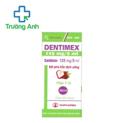 Dentimex 125mg/5ml Dopharma (30ml) - Thuốc điều trị nhiễm khuẩn hiệu quả