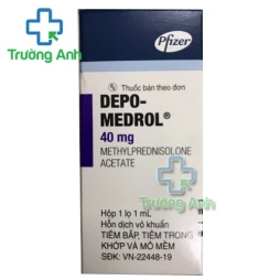 Depo Medrol 40mg - Điều trị viêm khớp xương và viêm khớp dạng thấp mãn tính hiệu quả.