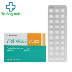 Viritin plus 2/0,625 - Thuốc điều trị tăng huyết áp nguyên phát hiệu quả 