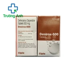 Desirox-500 - Hỗ trợ điều trị tình trạng thừa sắt của Ấn Độ
