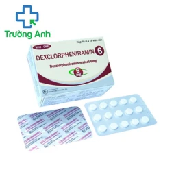 Dexclorpheniramin 6 Khapharco - Điều trị triệu chứng dị ứng & cảm thông thường