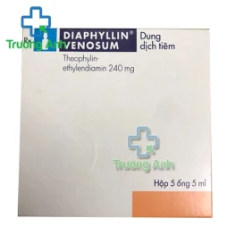 Diaphyllin Venosum 240mg/5ml - Thuốc điều trị hen, viêm phế quản
