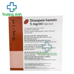 Diazepam-Hameln 5mg/ml Injection - Thuốc điều trị thần kinh hiệu quả của Đức