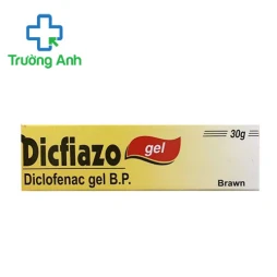 Dicfiazo Brawn - Gel bôi ngoài giúp giảm đau chống viêm hiệu quả