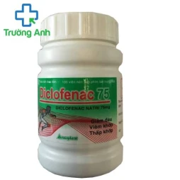 Diclofenac 75mg Vacopharm (lọ 100 viên) - Thuốc giảm đau viêm khớp, thấp khớp