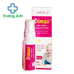 Dimao Pro Oral Spray D3+K2 Valens - Dung dịch xịt giúp tăng cường hấp thu canxi