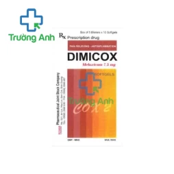 Dimicox - Thuốc chống viêm, giảm đau xương khớp hiệu quả của Medisun