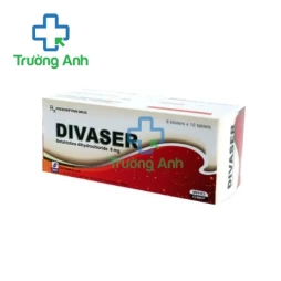 Divaser 8mg - Thuốc điều trị chóng mặt, nhức đầu hiệu quả củ Davipharm