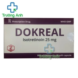Dokreal 25 Dopharma - Thuốc điều trị bệnh trứng cá nặng hiệu quả