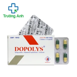 Dopolys Domesco - Thuốc điều trị cơn trĩ cấp hiệu quả