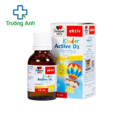 Doppelherz Kinder Active D3 Drops Queisser - Giúp bổ sung vitamin D3