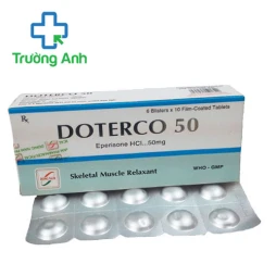 Doterco 50 - Thuốc điều trị tăng trương lực cơ hiệu quả của Đông Nam