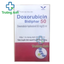 Doxorubicin Bidiphar 50 - Thuốc điều trị ung thư hiệu quả