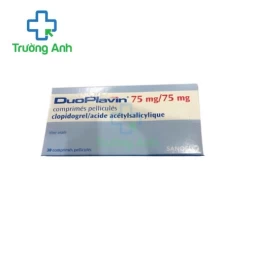 DuoPlavin 75mg/75mg Sanofi - Thuốc ngăn ngừa hình thành cục máu đông