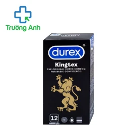 Durex Kingtex (12 cái) - Bao cao su giúp tăng cường sinh lý nam giới
