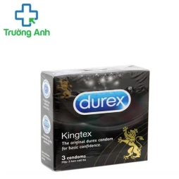 Durex Kingtex (hộp 3 cái) - Bao cao su của Thái Lan
