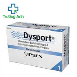 Dysport 300Units/Vial - huốc tiêm điều trị biến dạng động bàn chân ngựa hiệu quả