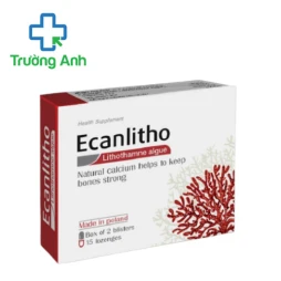 Ecanlitho Exim Pharma - Hỗ trợ bổ sung Canxi và vitamin hiệu quả