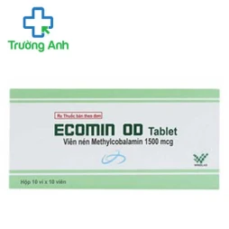Ecomin Od Tablet - Thuốc điều trị thiếu hồng cầu hiệu quả của Ấn Độ