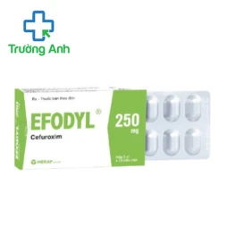 Efodyl 250mg (viên) - Thuốc điều trị nhiễm khuẩn từ nhẹ đến vừa