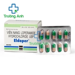 Eldoper 2mg Micro - Thuốc điều trị tiêu chảy cấp và mạn tính hiệu quả 