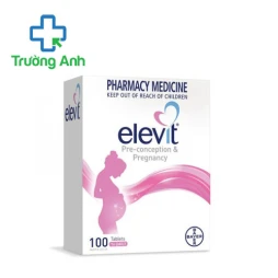 Elevit Pre Conception & Pregnancy Bayer - Viên uống bổ sung vitamin tổng hợp