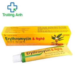 Erythromycin & Nghệ Medipharco - Kem trị mụn, liền sẹo hiệu quả
