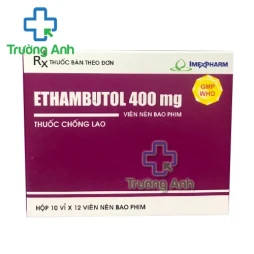 Ethambutol 400mg Imexpharm - Thuốc điều trị bệnh lao hiệu quả
