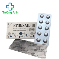 Etonsaid 10 Hansan - Thuốc điều trị giảm đau ngắn hạn hiệu quả