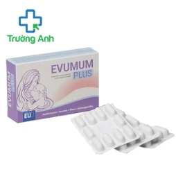 Evumum Plus Gricar - Viên uống hỗ trợ bổ trứng, kích thích rụng trứng