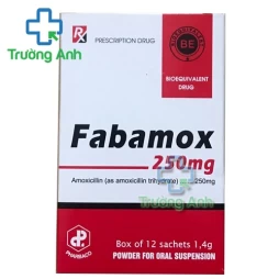 Fabamox 250mg bột - Thuốc điều trị nhiễm khuẩn hiệu quả của Pharbaco
