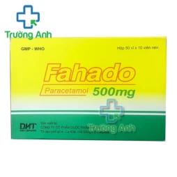 Fahado 500mg Hataphar (viên tròn) - Thuốc giảm đau hạ sốt hiệu quả