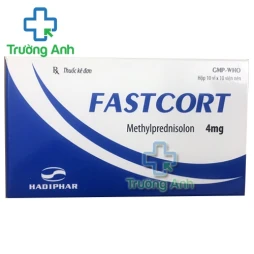 Fastcort 4 Hadiphar - Thuốc chống viêm hiệu quả