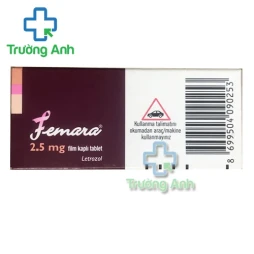 Femara 2.5mg - Thuốc điều trị ung thư vú hiệu quả của Pháp