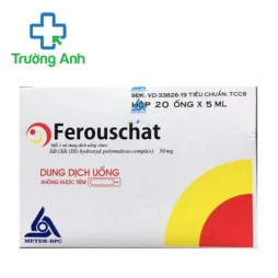 Ferouschat 50mg/5ml Meyer-BPC - Thuốc phòng và điều trị thiếu máu hiệu quả
