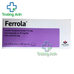 Ferrola Worwag Pharma - Thuốc điều trị thiếu máu hiệu quả
