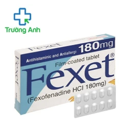 Fexet 180mg Getz Pharma - Thuốc điều trị viêm mũi dị ứng hiệu quả