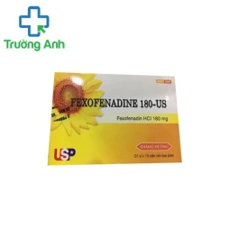 Fexofenadine 180-US - Thuốc điều trị viêm mũi dị ứng theo mùa