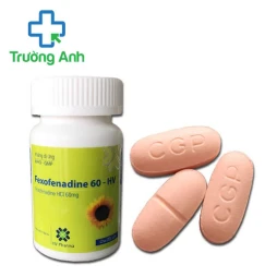 Fexofenadine 60 - HV USP (lọ) - Thuốc điều trị viêm mũi dị ứng hiệu quả