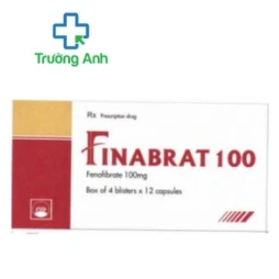 FINABRAT 100 - Thuốc điều trị tăng cholesterol máu của Pymepharco