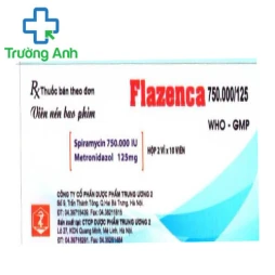 Flazenca 750.000/125 viên - Thuốc điều trị nhiễm khuẩn răng miệng
