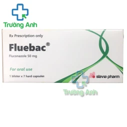 Fluebac 50mg Slavia Pharm - Thuốc điều trị nhiễm nấm Candida hiệu quả