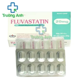 Fluvastatin 20mg MD Pharco - Thuốc làm giảm cholesterol máu hiệu quả