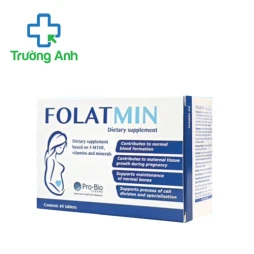 Folatmin Erbex - Viên uống bổ sung vitamin và khoáng chất cho bà bầu