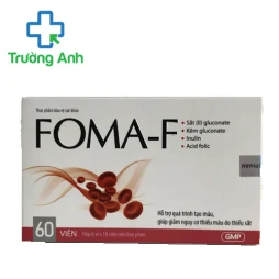 Foma-F - Giúp bổ sung sắt, acid folic cho cơ thể