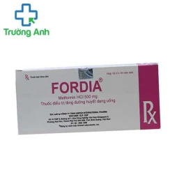 Fordia 850mg - Thuốc điều trị đái tháo đường hiệu quả